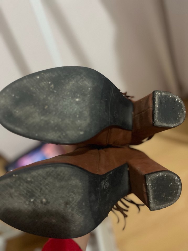 Kadın Kahverengi Süet Bohem Bot - Görsel 4