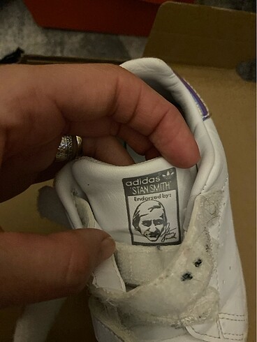 26 Beden beyaz Renk Adidas spor ayakkabı