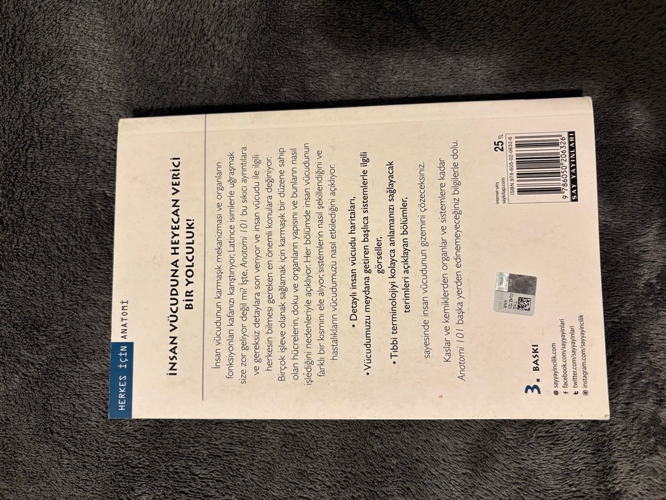 anatomi 101 kitabi - Görsel 2