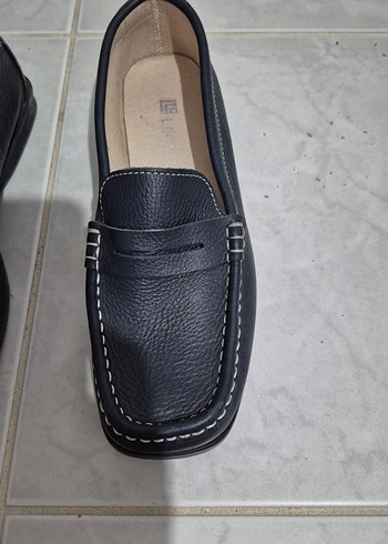 Diğer Erkek Çocuk Koyu Mavi Tokalı Loafer
