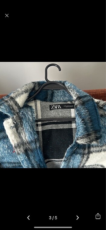 xs Beden Zara ekose ceket