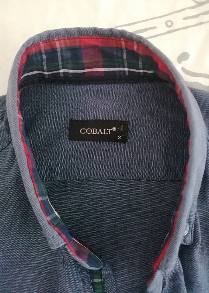 Lacivert erkek gömleği  - Görsel 2