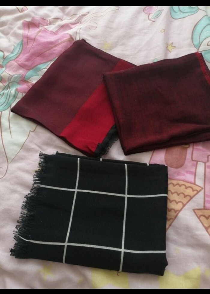 Pamuklu eşarp  - Görsel 2