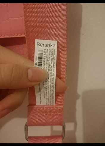 Beden pembe Renk Bershka pembe çanta