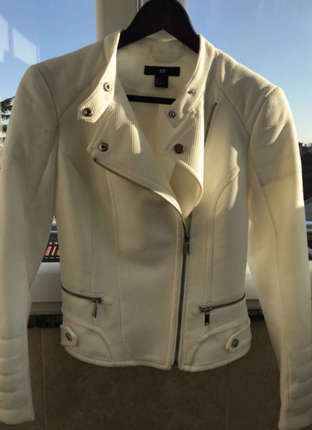 Kumas beyaz ceket