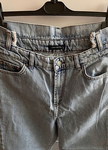 38 Beden mavi Renk Mom jean