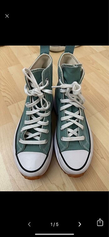 Converse Run Star Hike Canvas Platform