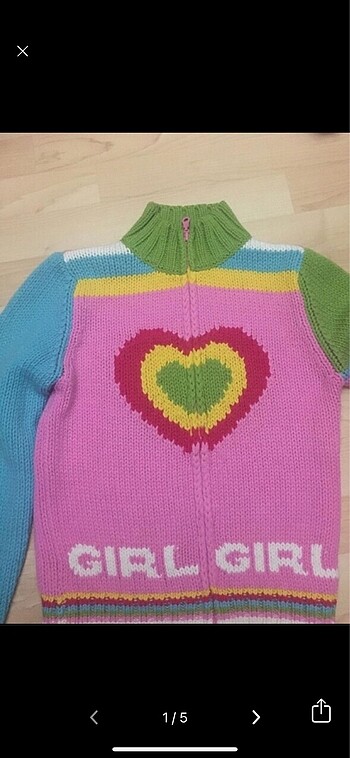 Benetton kız çocuk hırka
