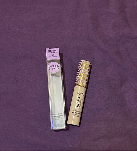 Tarte shape tape ultra creamy kapatıcı
