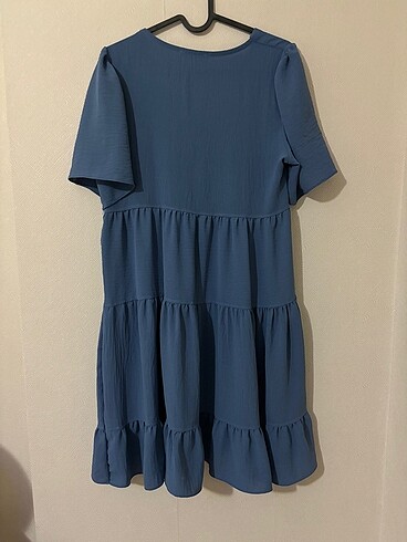 s Beden Trendyolmilla günlük mavi elbise