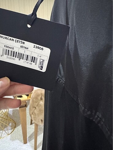 38 Beden siyah Renk Nurcan Çetin takım