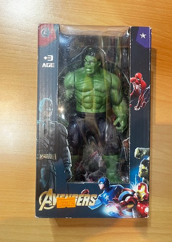 Yeşil Hulk Aksiyon Figürü, 3+ Yaş