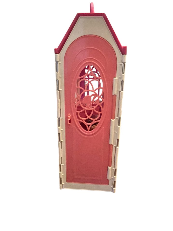 BARBİE Renkli Pembe Oyuncak Ev Seti - Görsel 4