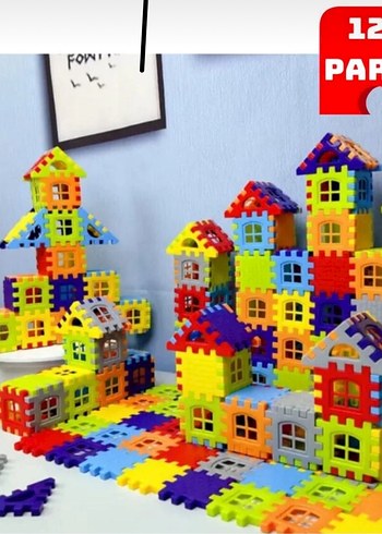 128 Parçalı Renkli Lego Seti