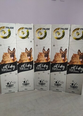 Pause Kedi ve Köpek Biotin Malt 100gr