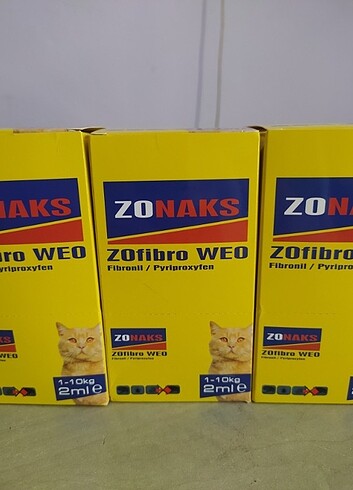 Zonaks Kedi ve Köpek Dış Parazit Damlası 