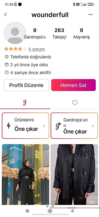m Beden Siyah elbise