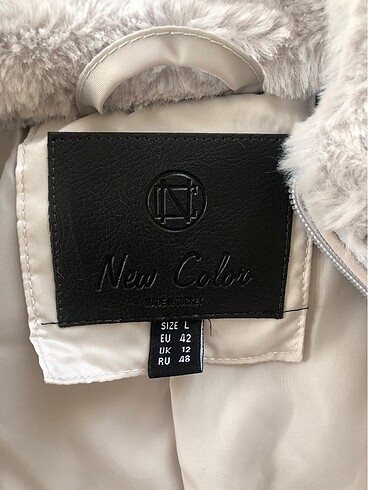 Diğer Peluş Mont (Açık Gri)