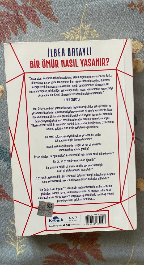 Bir Ömür Nasıl Yaşanır? - İlber Ortaylı - Görsel 2