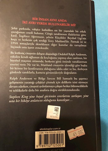  Beden Stephen King - Yabancı
