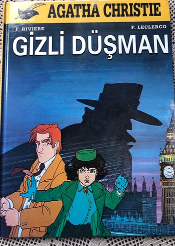 Agatha Christie eserleri 4 ad ciltli diğerleri ciltsiz - Görsel 7