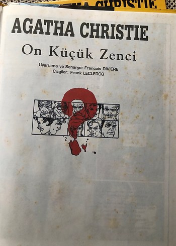 Agatha Christie eserleri 4 ad ciltli diğerleri ciltsiz - Görsel 8