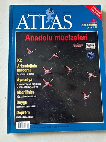 Eski Atlas Dergi Aralık 1999