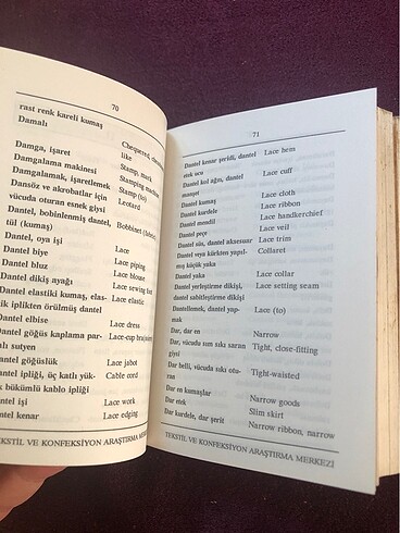 Türkçe-İng.konfeksiyon cep söz. - Görsel 2