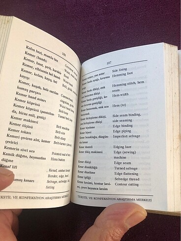 Türkçe-İng.konfeksiyon cep söz. - Görsel 3