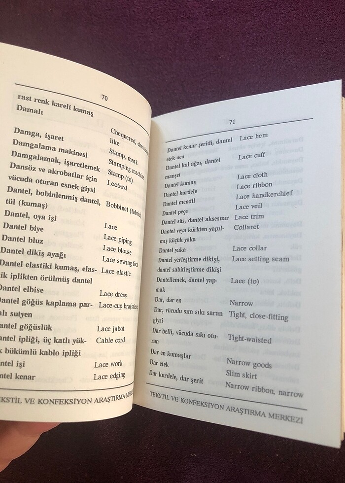 Türkçe-İng.konfeksiyon cep söz. - Görsel 2