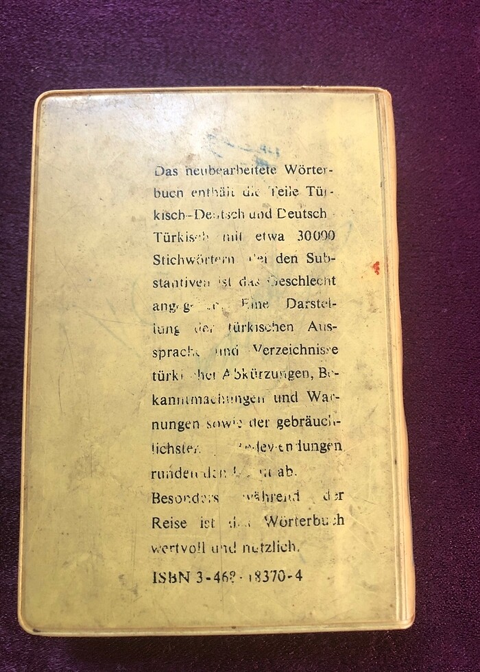 Türkçe-Almanca Almanca - Türkçe sözlük cep - Görsel 2