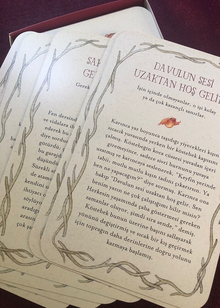 Atasözü kartları - Görsel 4