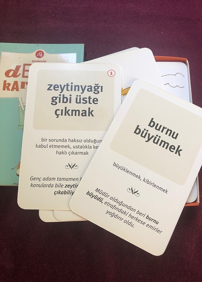 Deyim kartları 1 - Görsel 4