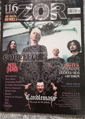  METAL DERGİ SETİ
