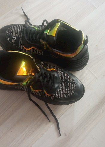 Kadın Çok Renkli Sokak Stili Spor Ayakkabı - Görsel 3