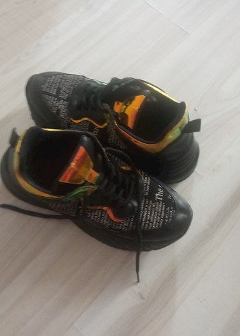 Kadın Çok Renkli Sokak Stili Spor Ayakkabı - Görsel 2