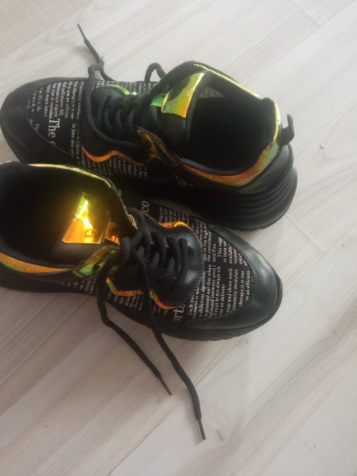 Kadın Çok Renkli Sokak Stili Spor Ayakkabı - Görsel 3