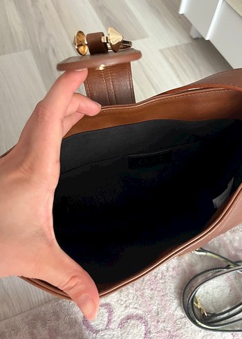 OXXO Kahverengi Tokalı Deri Kadın Çanta - Görsel 5