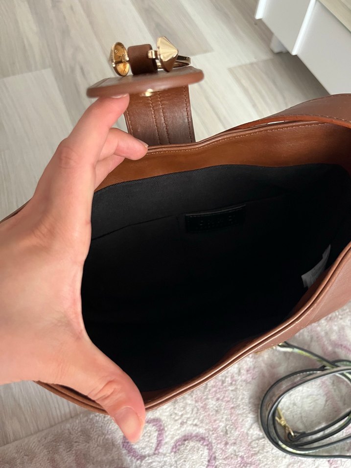 OXXO Kahverengi Tokalı Deri Kadın Çanta - Görsel 5