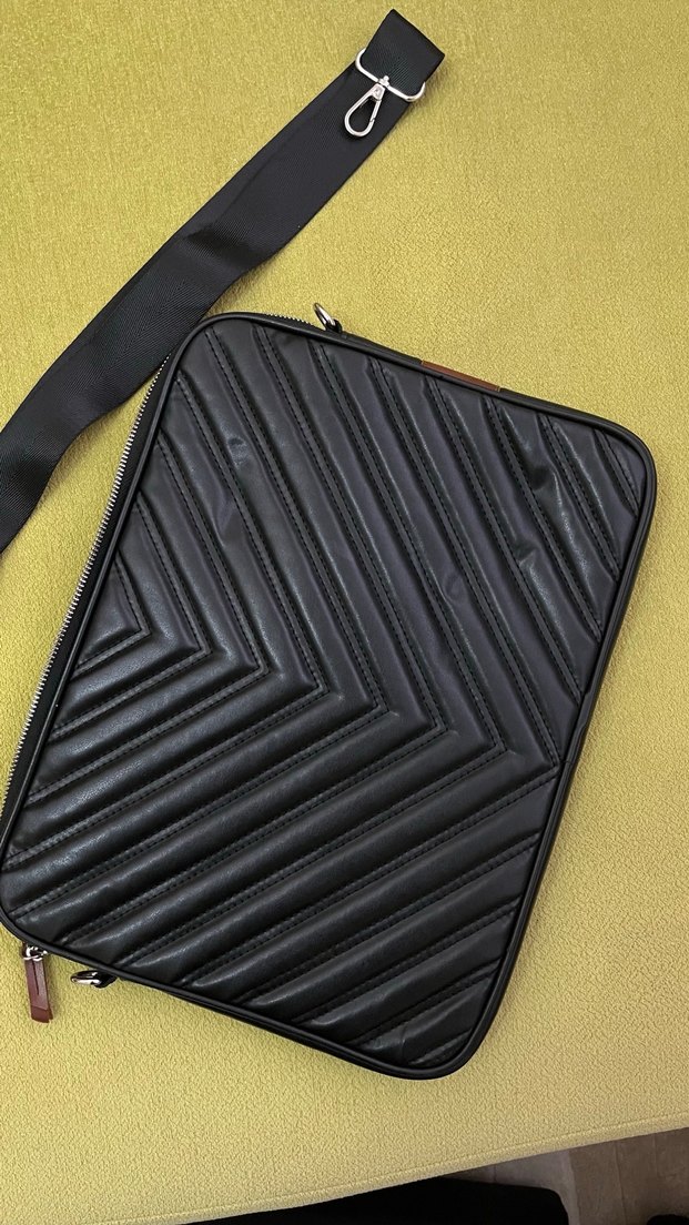 MORCA Siyah Omuz Askılı Laptop Çantası 13-14" - Görsel 3