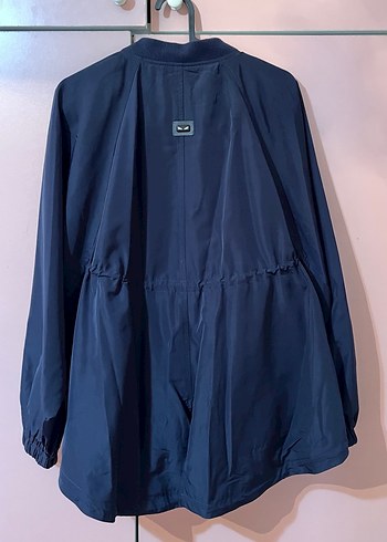 Lacivert Kadın Bomber Mont - Görsel 4