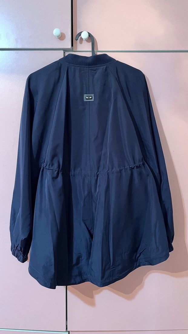 Lacivert Kadın Bomber Mont - Görsel 4