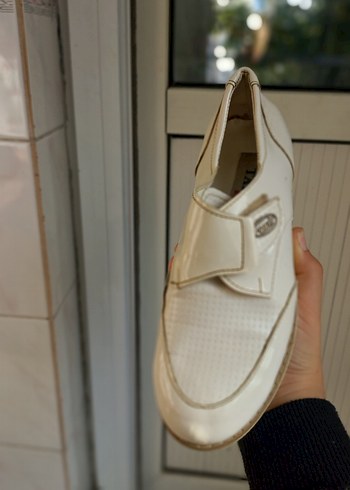 krem renk klasik   ayakkabı - Görsel 2