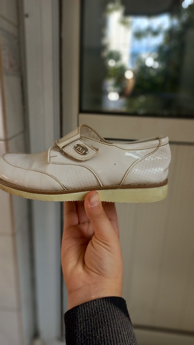 krem renk klasik   ayakkabı - Görsel 3