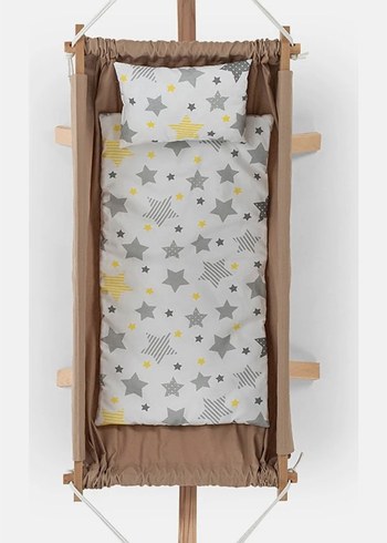 Bej ahsap hamak besik - Görsel 3