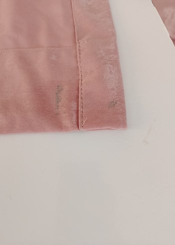 Modern  Parlak Pembe pudra fon Perde - Görsel 4