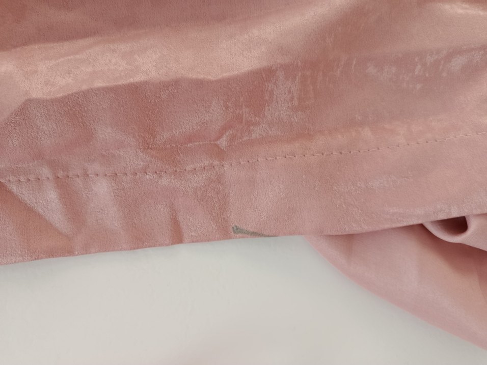 Modern  Parlak Pembe pudra fon Perde - Görsel 3