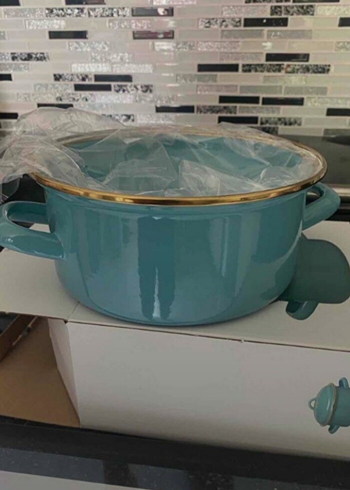 Emaye tencere - Görsel 3