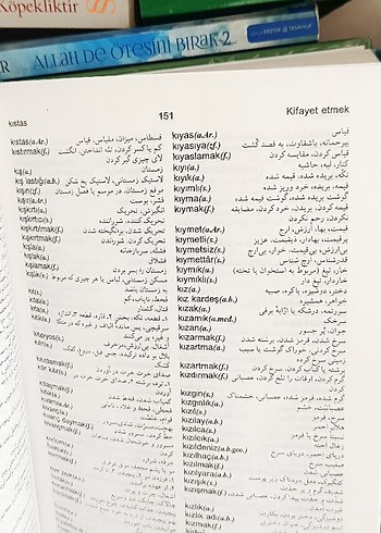 Moheg Türkçe-Farsça Sözlük - Görsel 2