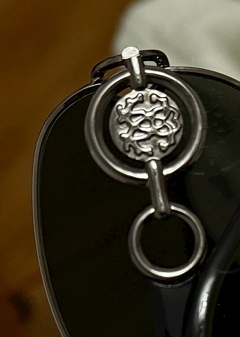 Siyah Tokalı Kadın Gözlüğü - Görsel 3